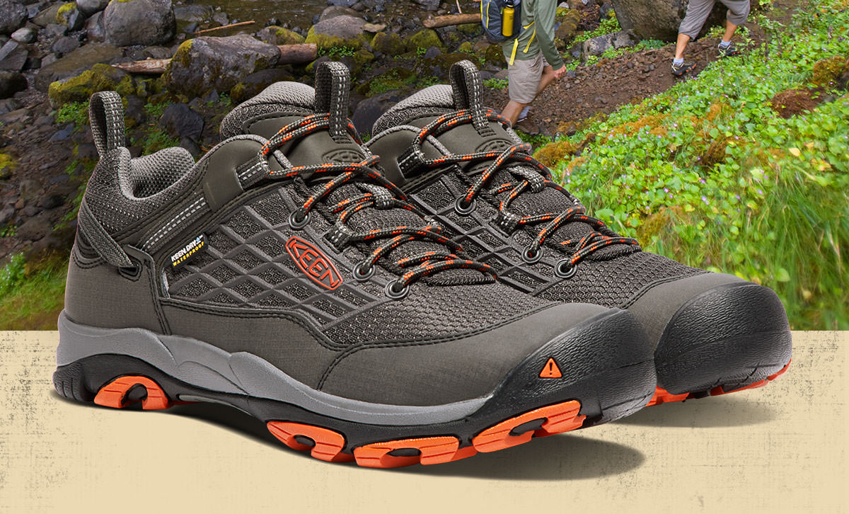 keen men's saltzman waterproof hiking shoe